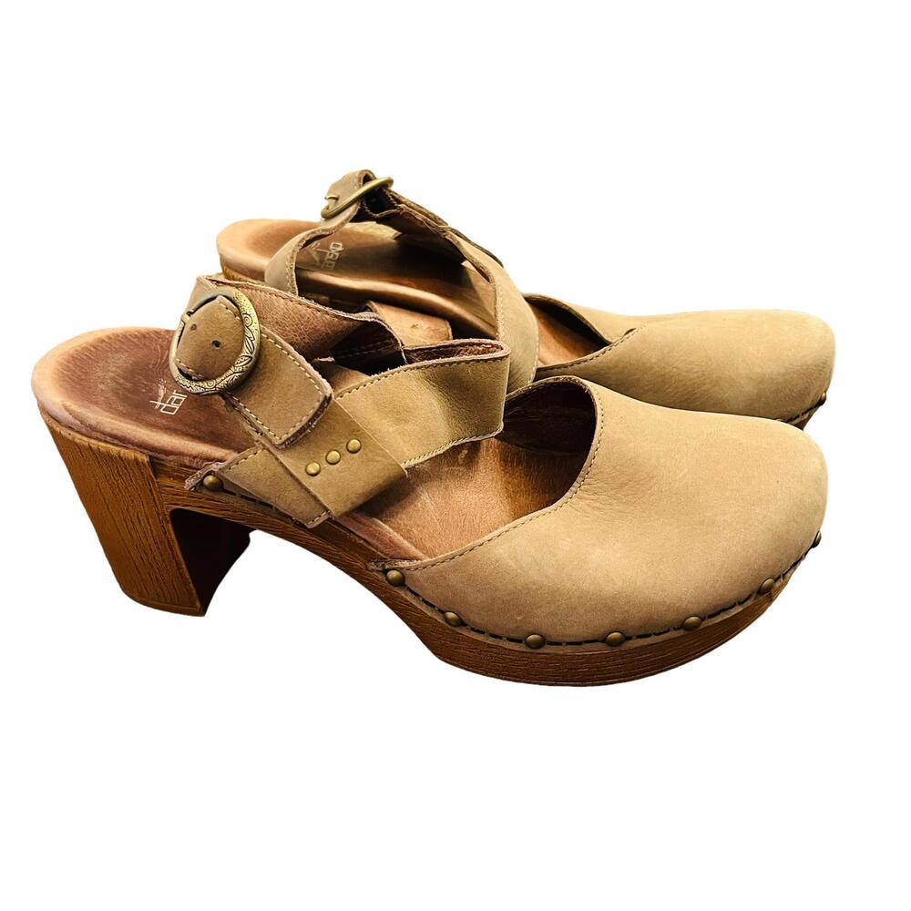 Dansko TAYTUM Milled Nubuck Sandals chunky size 39